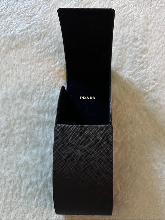 Prada Accessories - Prada Black Textured Eyewear Case